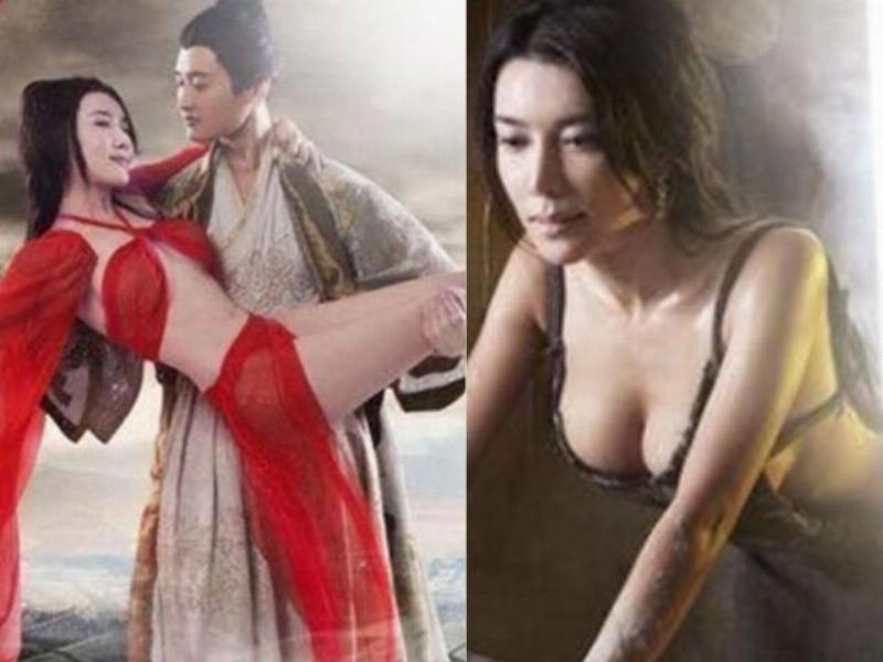 Poster tổng hợp các phiên bản phim điện ảnh Kim Bình Mai nổi tiếng, giới thiệu dàn diễn viên chính